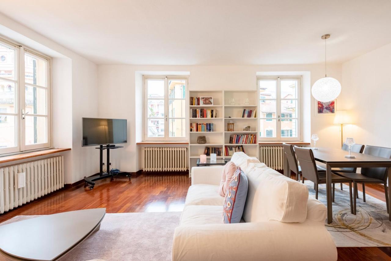 Cavour 9 Apartment 2B 2B 100Mq With Private Garage, In Center Of Rapallo, Wifi, Air Conditioned Exteriör bild