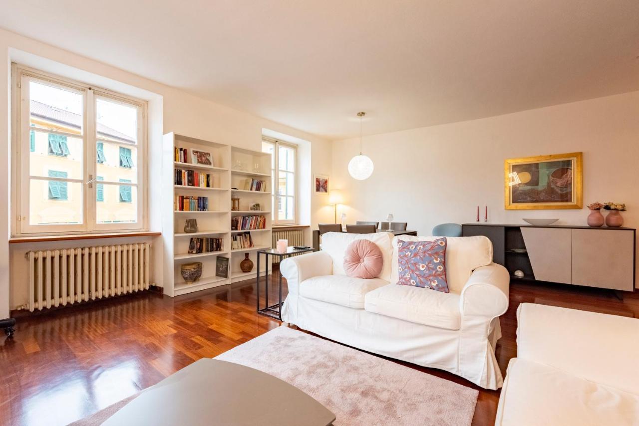 Cavour 9 Apartment 2B 2B 100Mq With Private Garage, In Center Of Rapallo, Wifi, Air Conditioned Exteriör bild